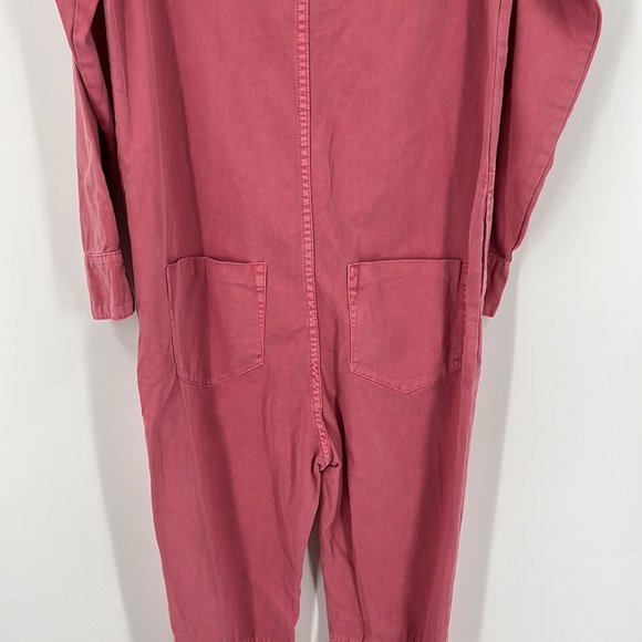 One Teaspoon Paradise Utility Jumpsuit in Worn Pink Small - Picture 10 of 13